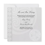 Traditional Celtic Wedding Invitation