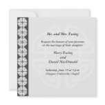 Traditional Celtic Wedding Invitation