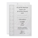 Traditional Celtic Wedding Invitation