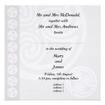 Traditional Celtic Wedding Invitation invitations
