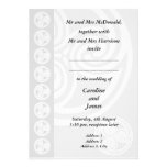 Traditional Celtic Wedding Invitation invitations