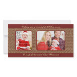 Traditional Christmas Design Picture Card