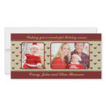 Traditional Christmas Design Photo Card