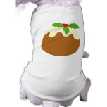 Traditional Christmas Pudding. Vector. On White. pet clothing
