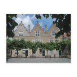 Traditional Dutch Houses Town Square Postcard