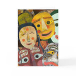 Traditional Korean Masks: Blank Card