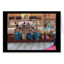 Traditional Thai Dancers take a break! cards