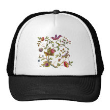 Traditional Tree of Life Embroidery Pattern Hats