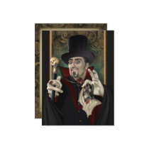 Traditional Vampire Postcard