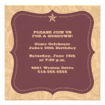 Traditional Western Invitation