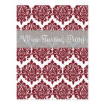 Traditional Wine Invitation / Postcard