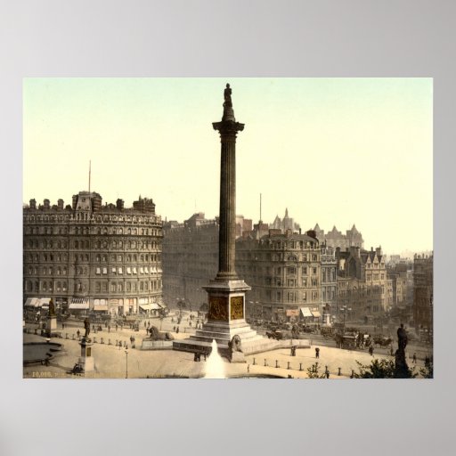 Trafalgar Square I, London, England Print