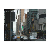 Traffic 42Nd And 7Th Ave Post Card