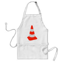 Traffic cone apron