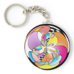 Traffic Jam Keychain - Plain