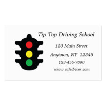 Traffic Light Business Card