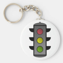 Traffic Light Keychain
