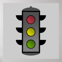 Traffic Light Poster