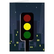 Traffic lights! card