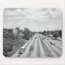 Traffic on highway mousepads