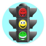 TRAFFIC SIGNAL SMILEYS stickers