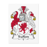Trafford Family Crest postcards