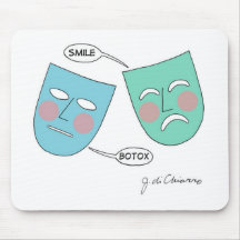 Tragedy/Comedy Masks Mouse Pad