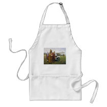 Trail Blazers in the Sky by Woodi Ishmael Apron