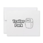 Trailer Park Trash invitations