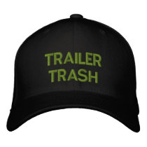 TRAILER TRASH EMBROIDERED HATS