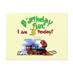 Train 3rd Birthday Tshirts and Gifts postcards