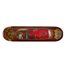 Train - Caboose - End of the line Custom Skate Board
