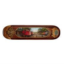 Train - Caboose - Tickets Please Skate Board Deck