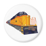 Train Engine: Classic Colour Scheme: Refrigerator Magnets