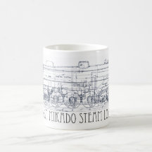 TRAIN ENGINE MUG
