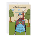 Train Engineer - Birthday Party Invitation
