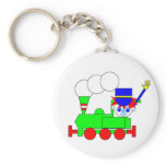 Train keychains
