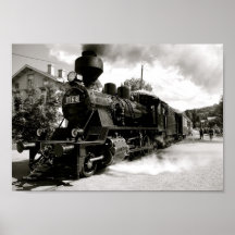 Train Leaving Station Print
