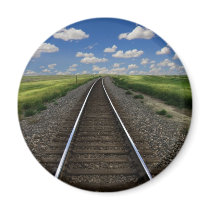 Train Refrigerator Magnet