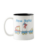 Train New Nana It's a Boy Coffee Mug