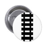 train railway black icon pinback button