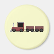 Train Refrigerator Magnet