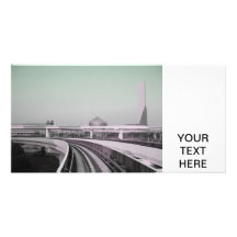 Train Ride in Tokyo Picture Card