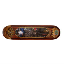 Train - Steam - The conductors job Custom Skateboard
