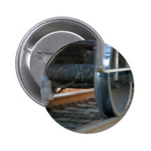 Train Tires Pinback Buttons