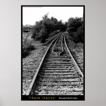 Train Tracks Poster