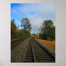Train Tracks Posters