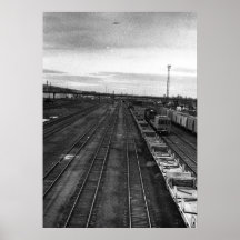 Train Tracks Print