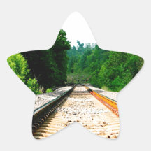 Train Tracks Sticker