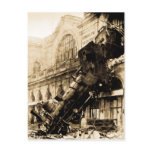 Train Wreck at Montparnasse , 22 October 1895 postcards